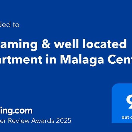 Gleaming & Well Located Apartment In Malaga Center Eksteriør bilde