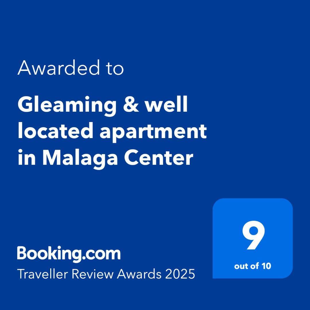Gleaming & Well Located Apartment In Malaga Center Eksteriør bilde